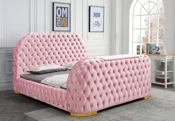 Leon Velvet Bed