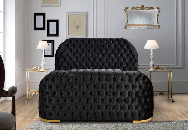 Leon Velvet Bed