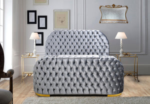 Leon Velvet Bed
