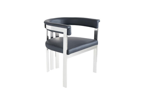 Avon Silver Dining Chair