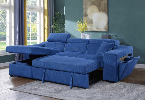 Deyana Velvet Sectional
