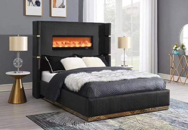 Raul Velvet Bed